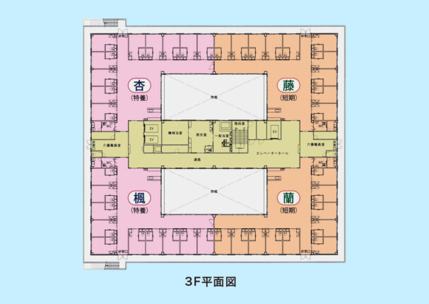 3F 平面図